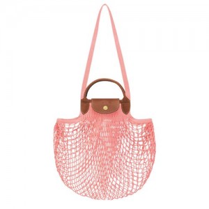 Longchamp Le Pliage filet Top handle bag Blush | HTJFS-8204