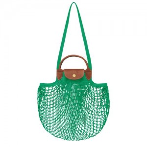 Longchamp Le Pliage filet Top handle bag Green | LWVHY-8157