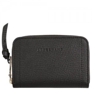 Longchamp Mailbox Coin purse Black | WVYBG-8365