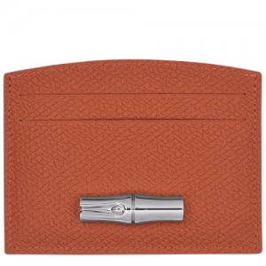 Longchamp Roseau Card holder Brick | SETVM-7586