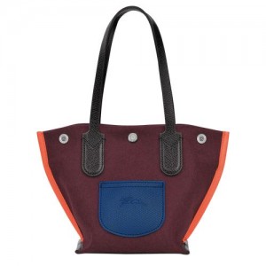 Longchamp Roseau Essential Shopping bag XS Burgundy | FTUDN-2948