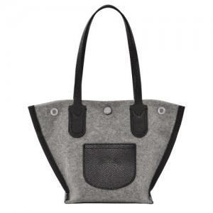 Longchamp Roseau Essential Shopping bag XS Grey | IORBY-9820