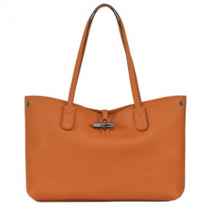 Longchamp Roseau Essential Shoulder bag Saffron | UPDJX-4913