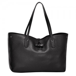 Longchamp Roseau Essential Shoulder bag Black | JIONS-2158