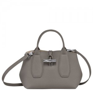 Longchamp Roseau Top handle bag S Turtledove | TWYBH-0174