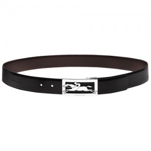 Longchamp belt Black/Mocha | IDLNW-3271