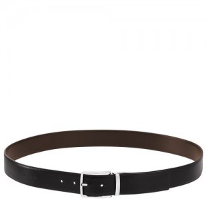 Longchamp belt Black/Mocha | JMREN-6248