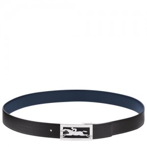 Longchamp belt Black/Navy | JHPOX-1527