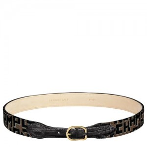 Longchamp belt Taupe/Black | MJSXU-0173