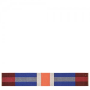 Longchamp stole Orange/Blue | SNQYT-1075