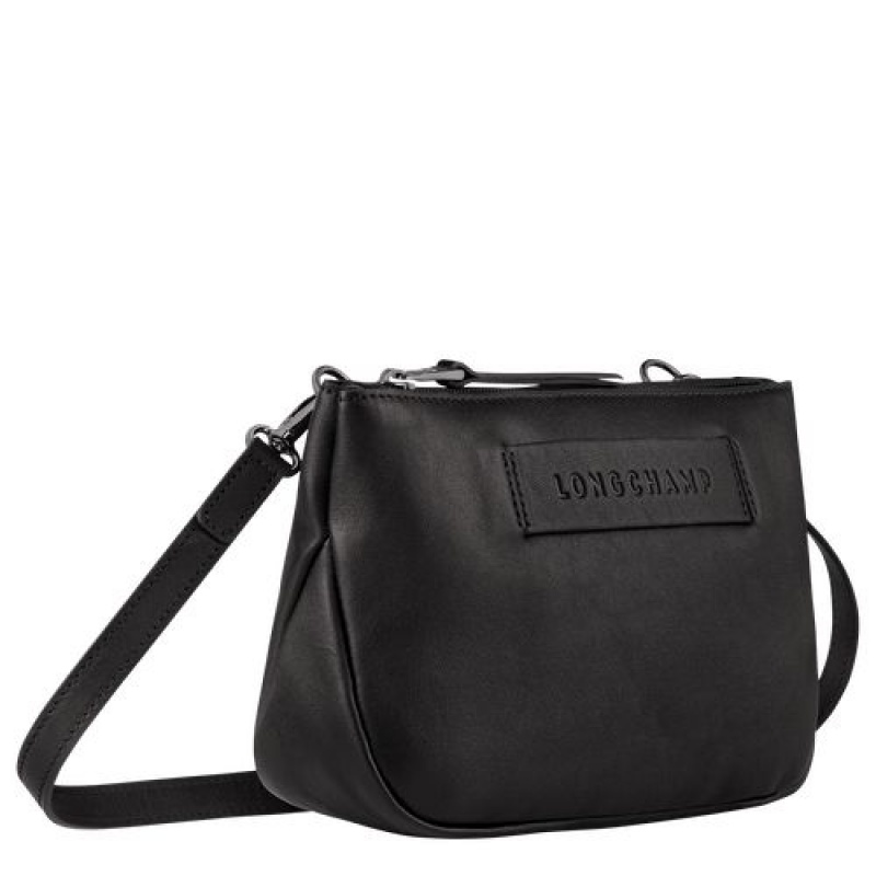 Longchamp 3D Crossbody bag Black | AGLPS-4380