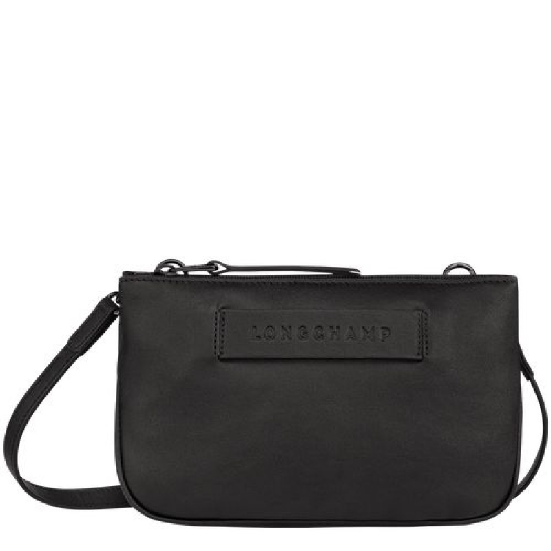 Longchamp 3D Crossbody bag Black | AGLPS-4380