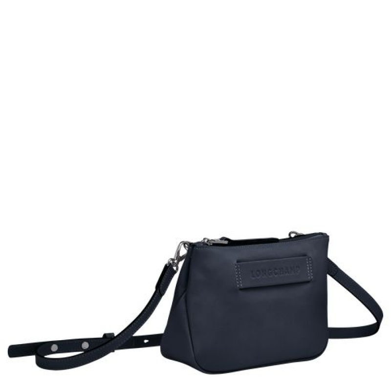 Longchamp 3D Crossbody bag Midnight Blue | GLHEI-7045