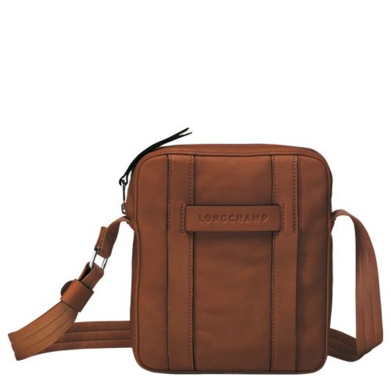 Longchamp 3D Crossbody bag S Cognac | AONWR-8417