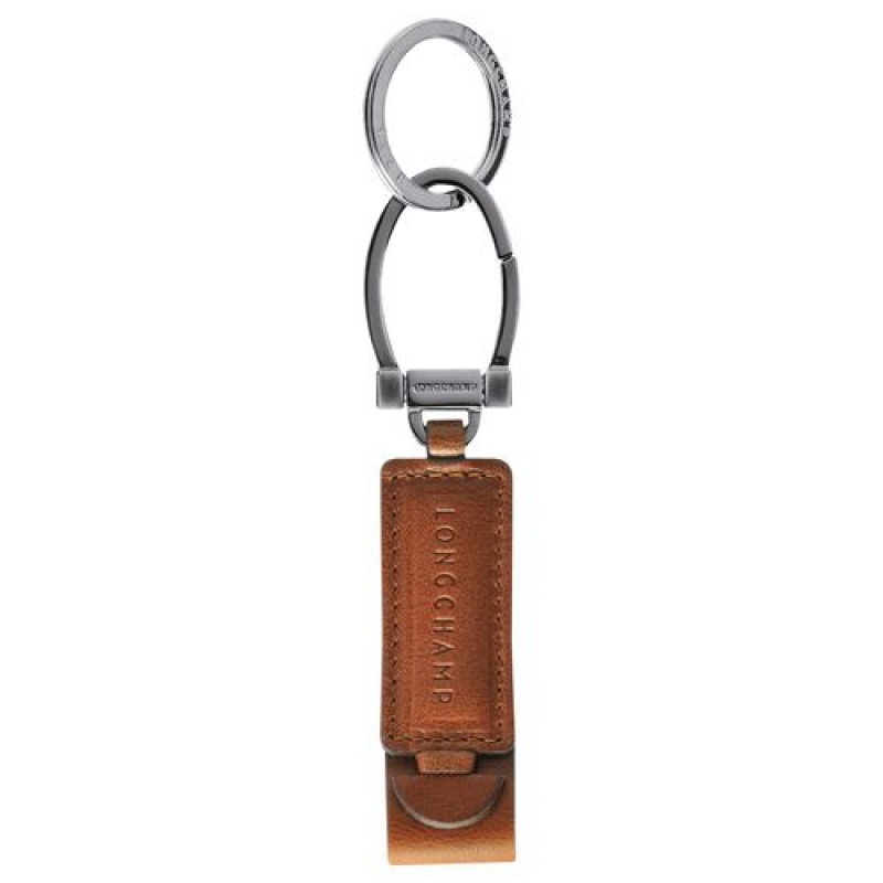 Longchamp 3D Key-rings Cognac | OSQJP-3296