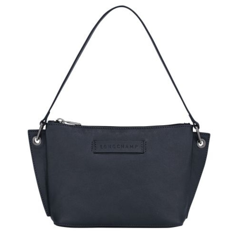 Longchamp 3D Pouch Midnight Blue | QJHBI-6025