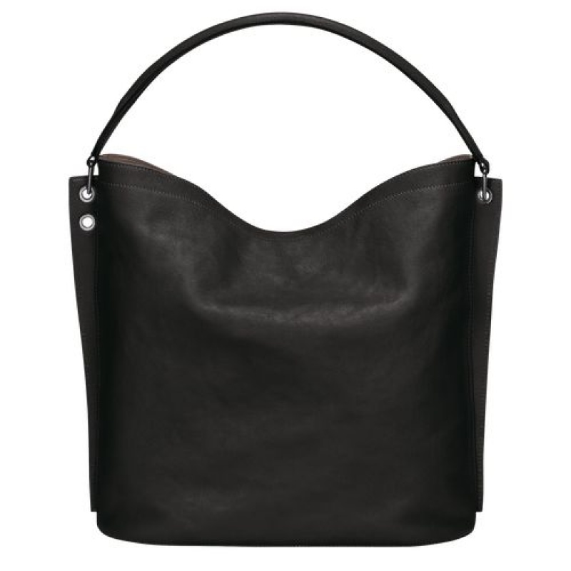 Longchamp 3D Shoulder bag Black | LKQIC-9304