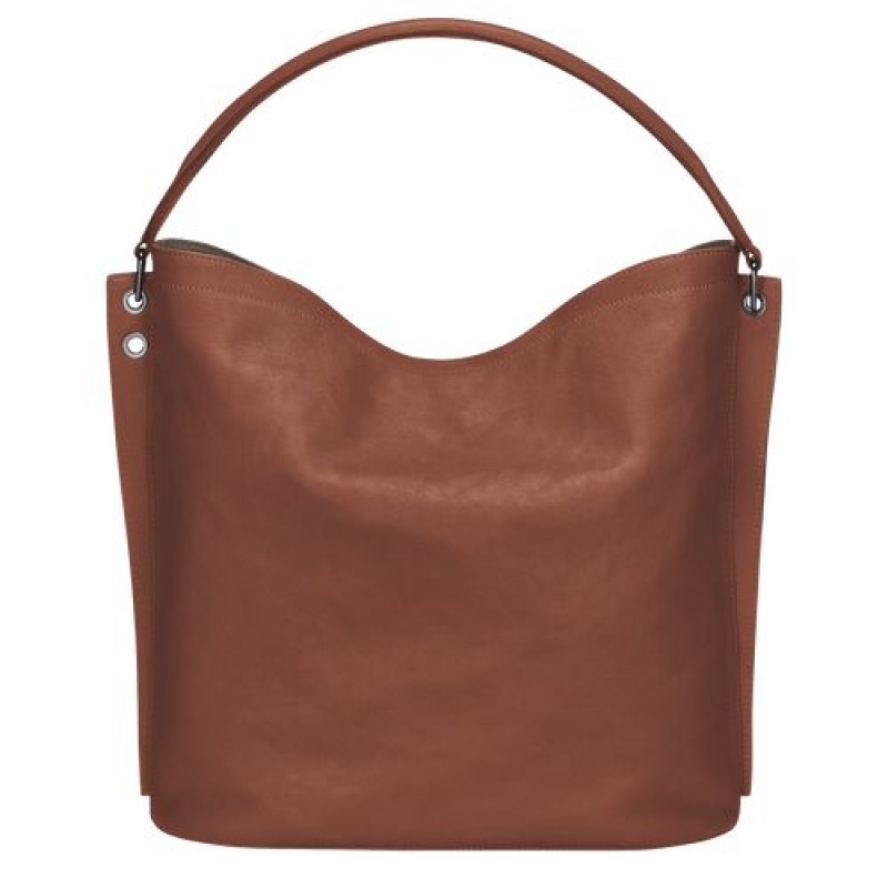 Longchamp 3D Shoulder bag Cognac | KXAOF-1809