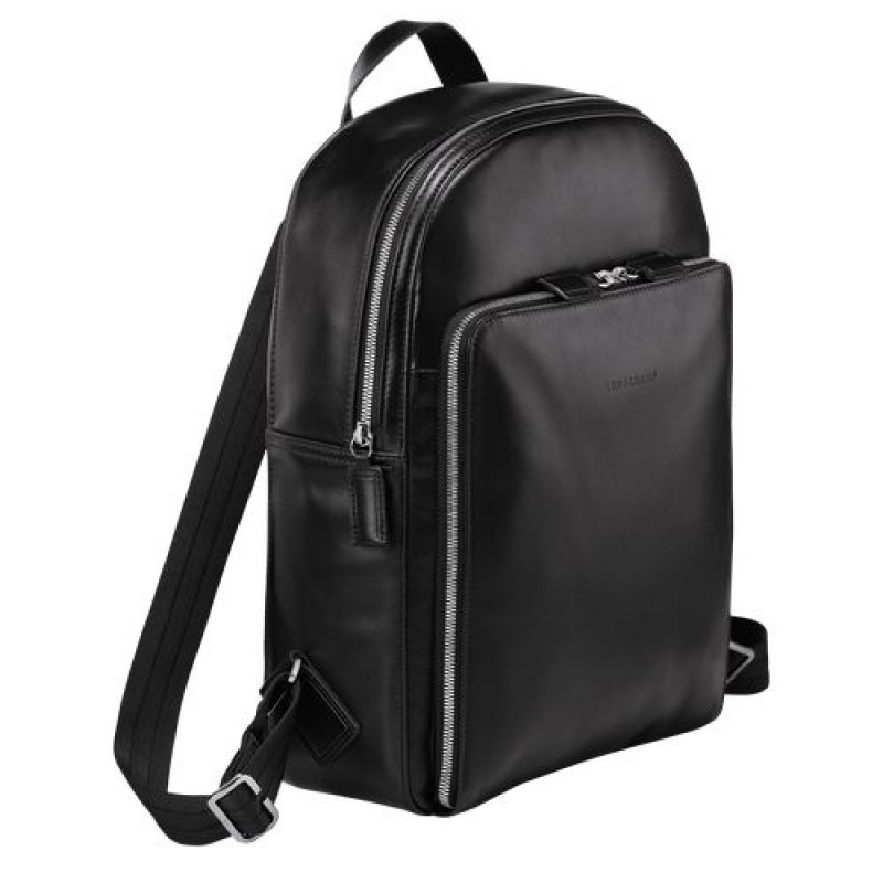 Longchamp Baxi Backpack Black | PEHDF-5738