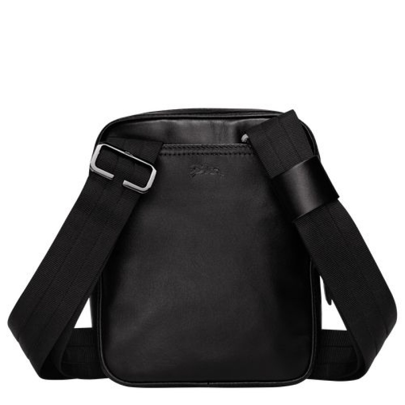 Longchamp Baxi Crossbody bag S Black | KTCRF-1427