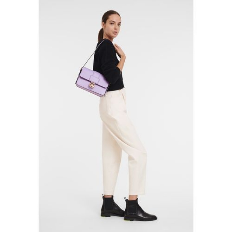 Longchamp Box-Trot Crossbody bag M Lilac | XEBTR-8592