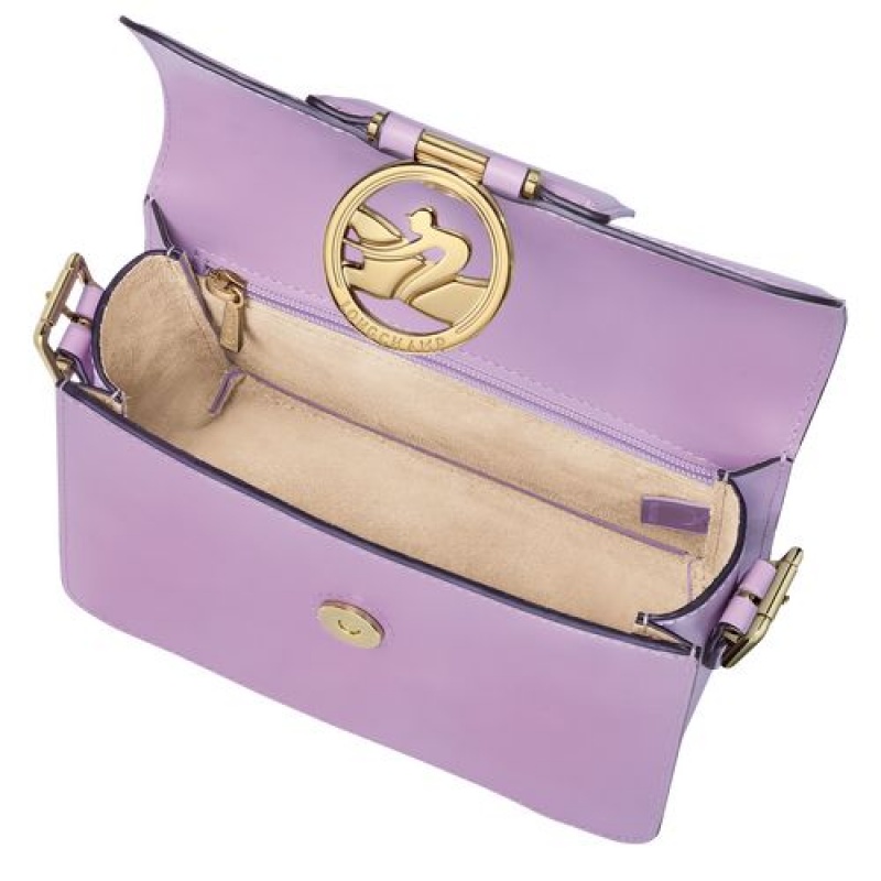 Longchamp Box-Trot Crossbody bag S Lilac | UNIHC-8640