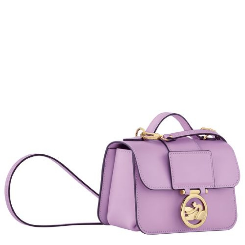 Longchamp Box-Trot Crossbody bag XS Lilac | XEKWN-9436