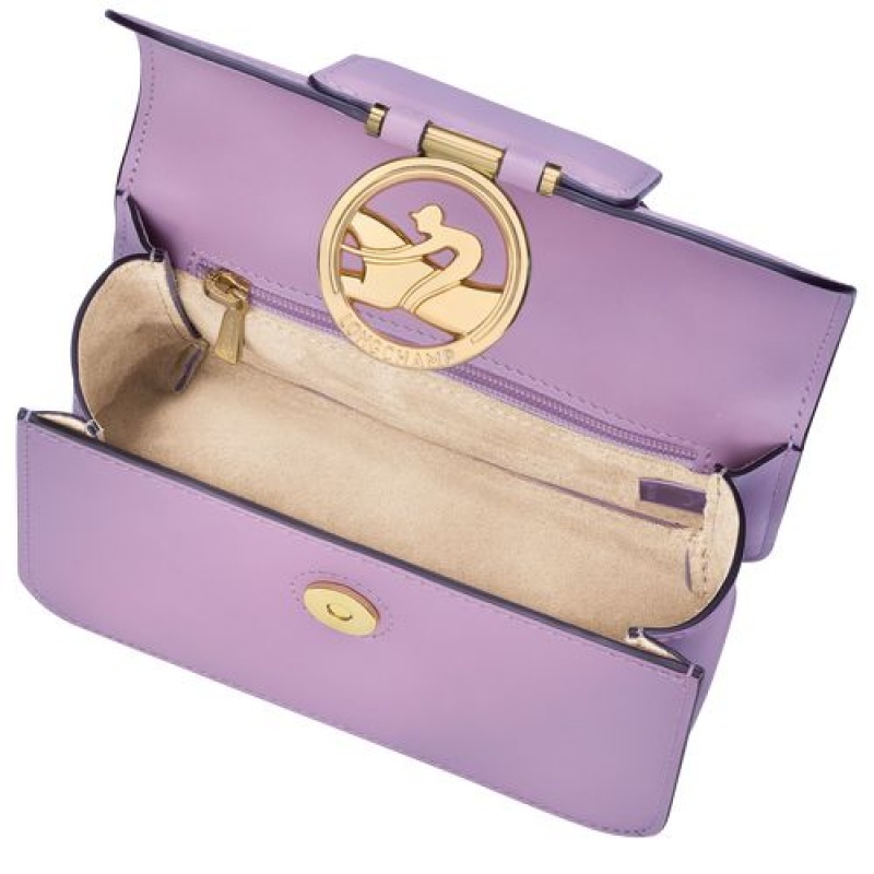 Longchamp Box-Trot Crossbody bag XS Lilac | XEKWN-9436