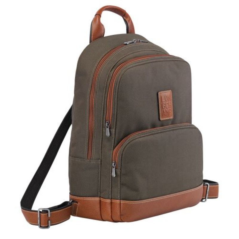 Longchamp Boxford Backpack Brown | AMXSC-6014