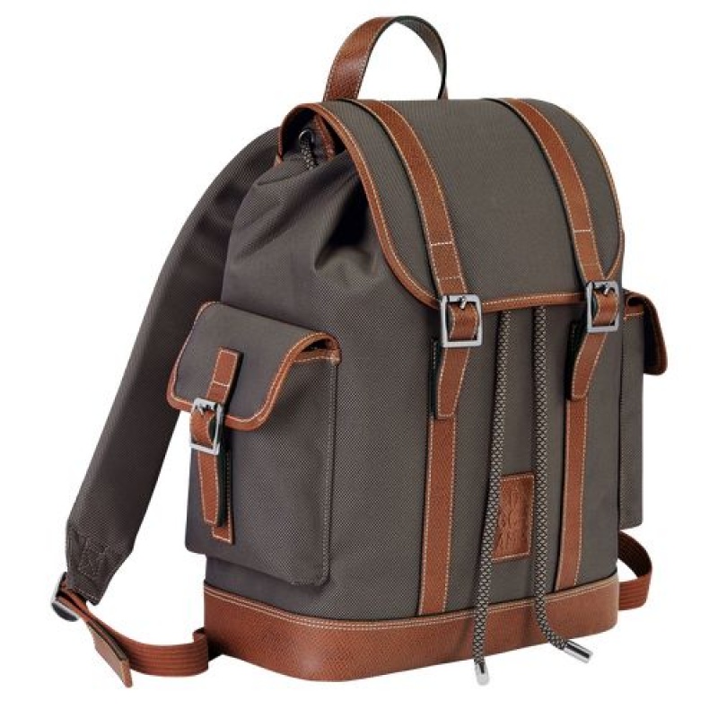 Longchamp Boxford Backpack Brown | OCHIP-5698