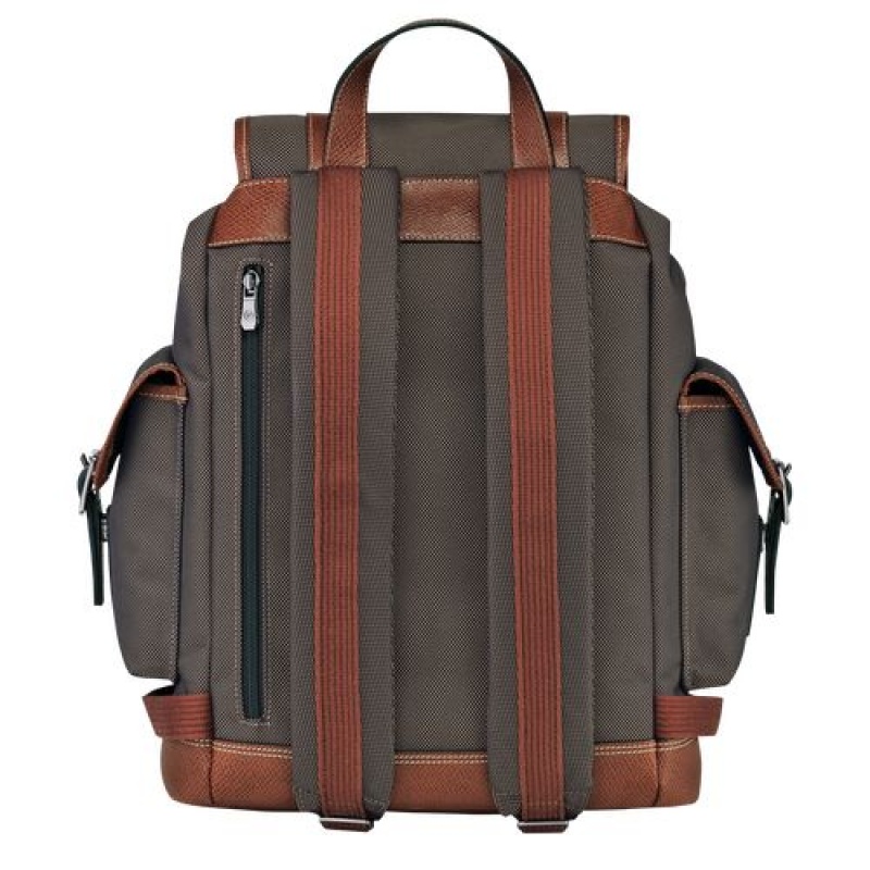 Longchamp Boxford Backpack Brown | OCHIP-5698