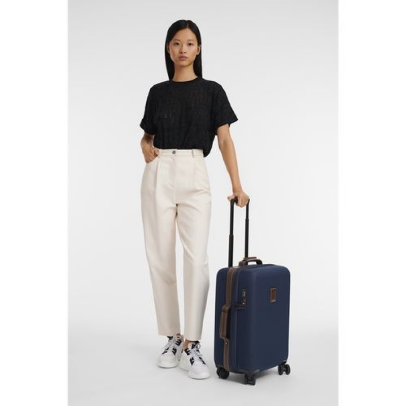 Longchamp Boxford Cabin suitcase Blue | DRKSG-3972