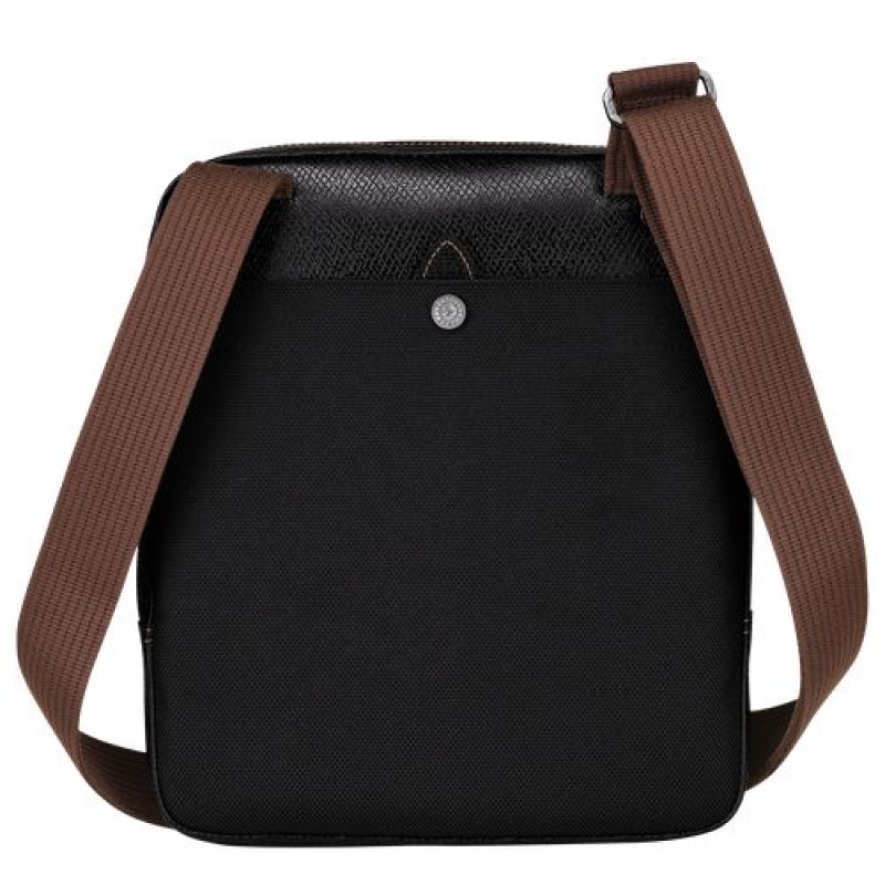 Longchamp Boxford Crossbody bag L Black | TIVCQ-3517