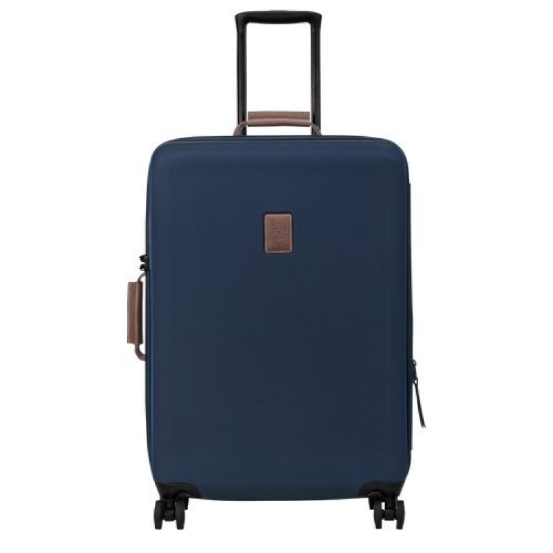 Longchamp Boxford Suitcase M Blue | JRDXC-4928