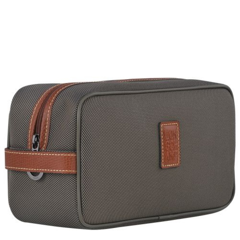 Longchamp Boxford Toiletry case Brown | IAYCU-2716