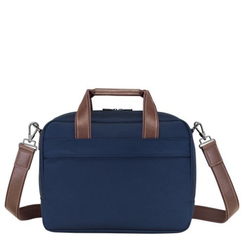 Longchamp Boxford Travel bag Blue | HLCJO-1042