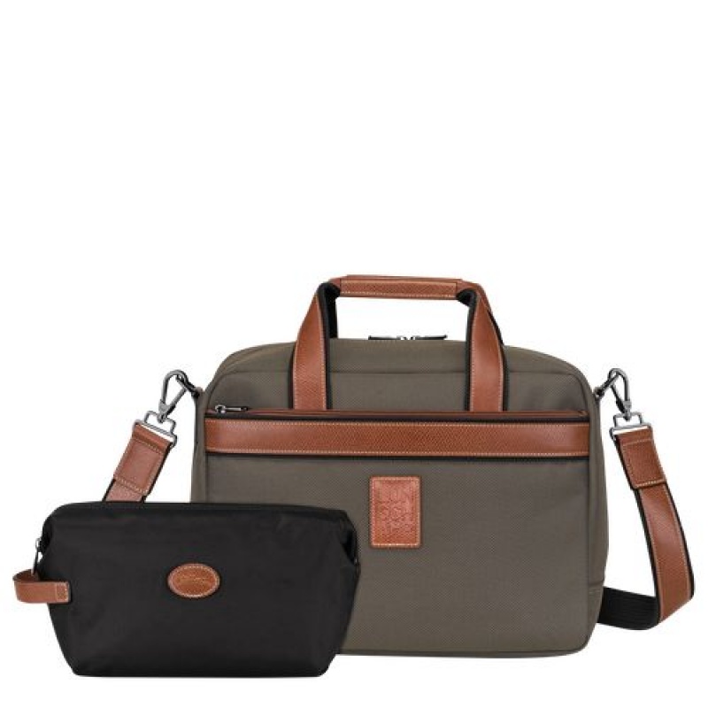 Longchamp Boxford Travel bag Brown | FLJIV-8567