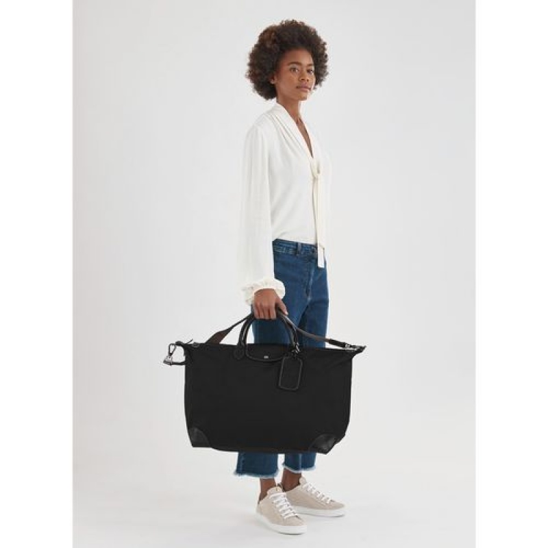 Longchamp Boxford Travel bag L Black | RIWEJ-6138