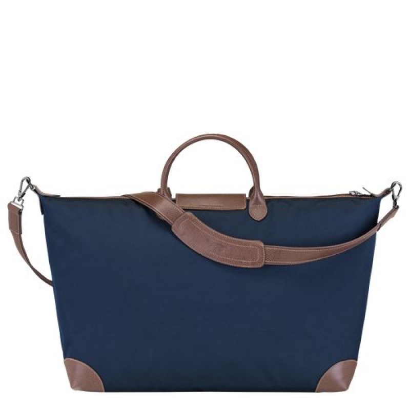 Longchamp Boxford Travel bag XL Blue | GMZIV-2630