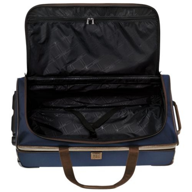 Longchamp Boxford Wheeled duffle bag Blue | TRGOP-1978