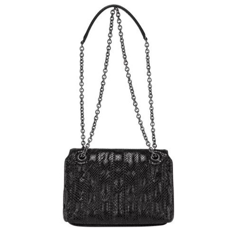 Longchamp Brioche Crossbody bag S Black | KJQRT-5392