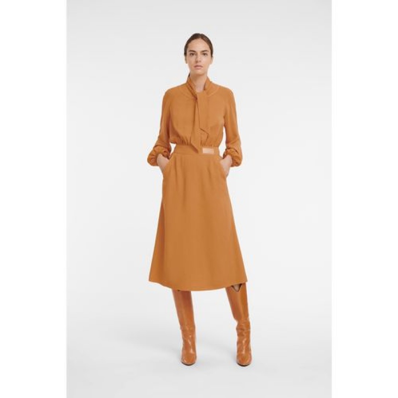 Longchamp Dress Saffron | KVTQH-5187