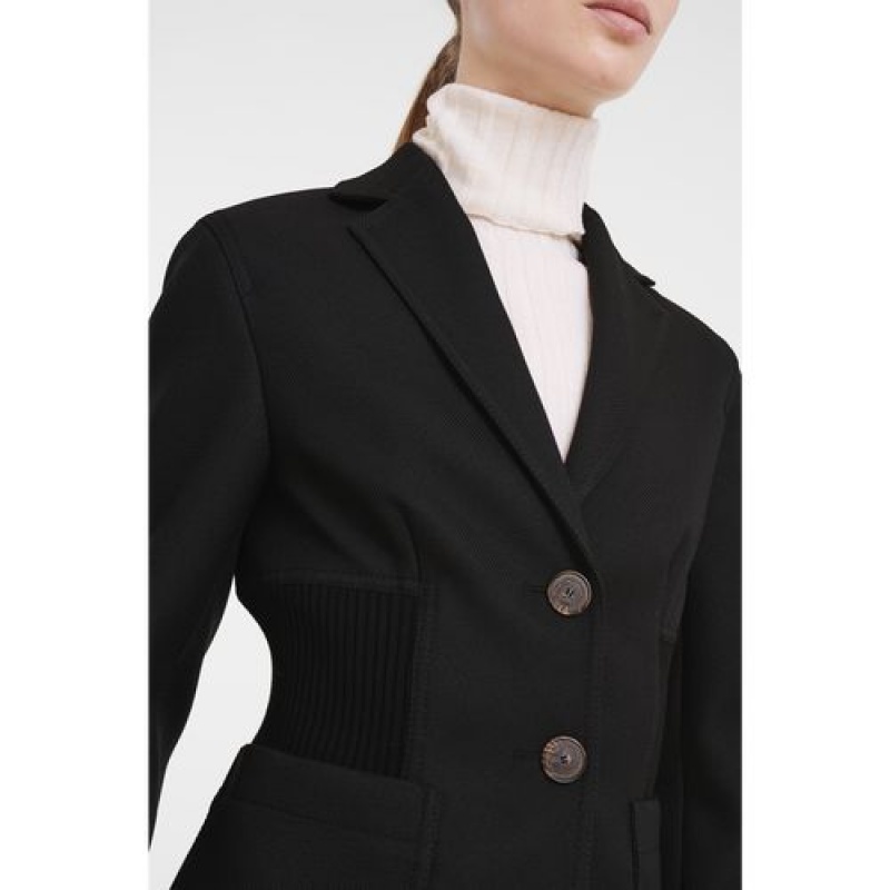 Longchamp Jacket Black | MLRQO-1478