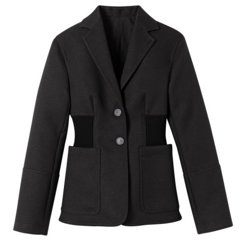 Longchamp Jacket Black | MLRQO-1478