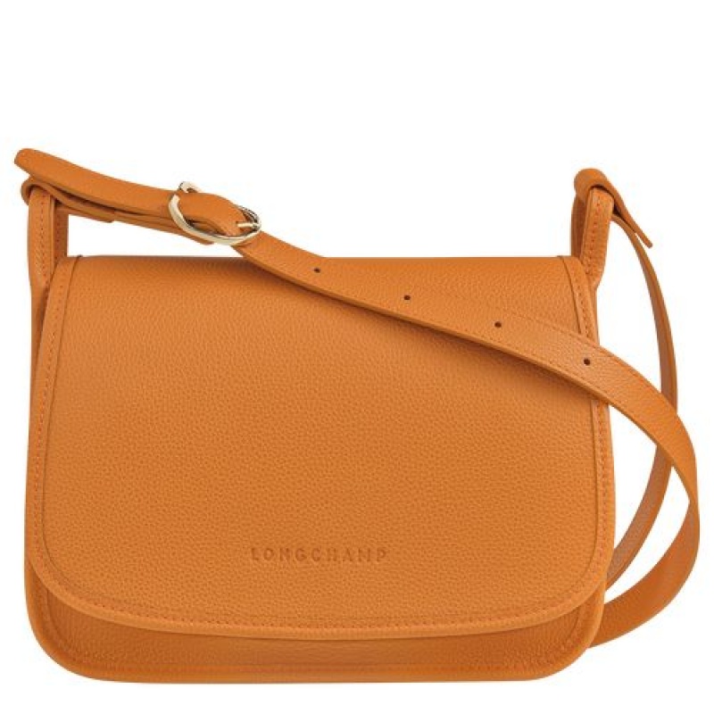 Longchamp Le Foulonne Crossbody bag M Saffron | VEUGR-6345