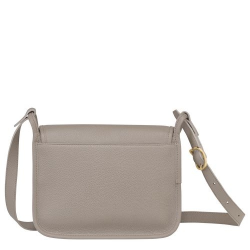 Longchamp Le Foulonne Crossbody bag M Turtledove | CQGTH-0421