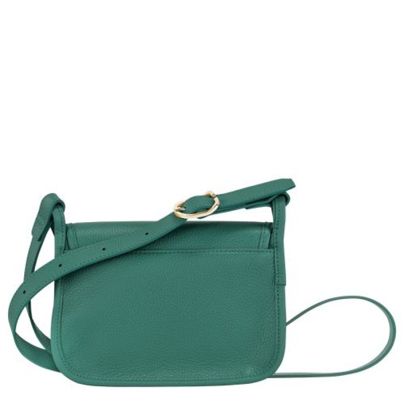 Longchamp Le Foulonne Crossbody bag S Cypress | QIWVP-5472