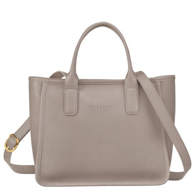 Longchamp Le Foulonne Handle bag Turtledove | XUEWT-6247