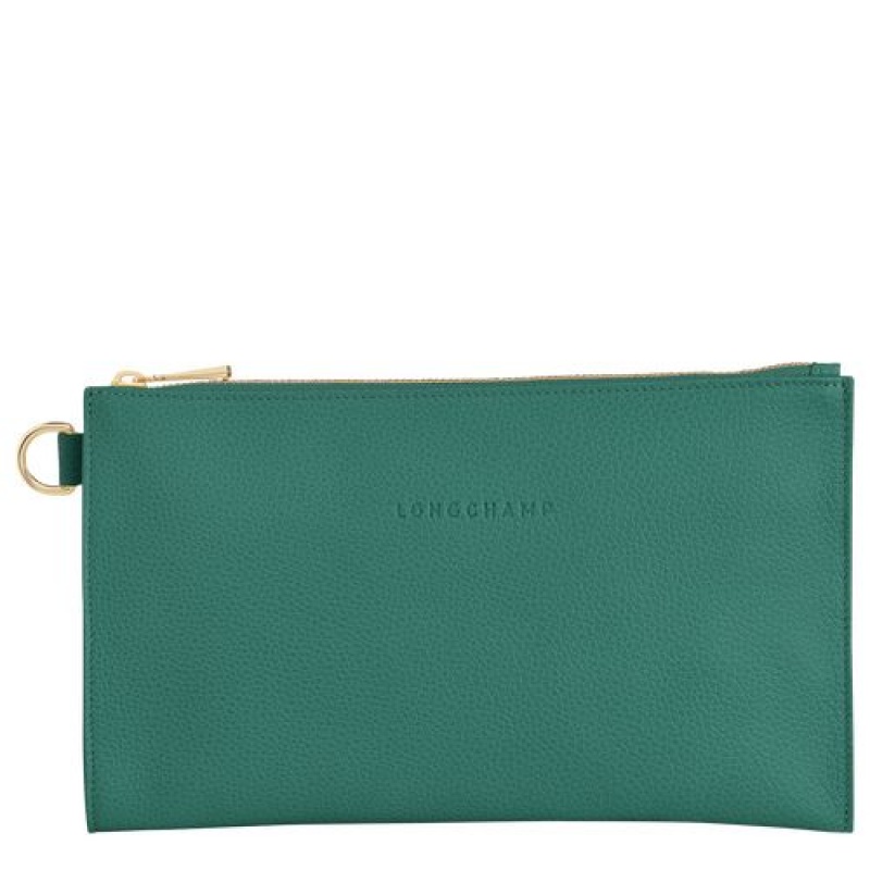 Longchamp Le Foulonne Pouch Cypress | BEPHI-3912