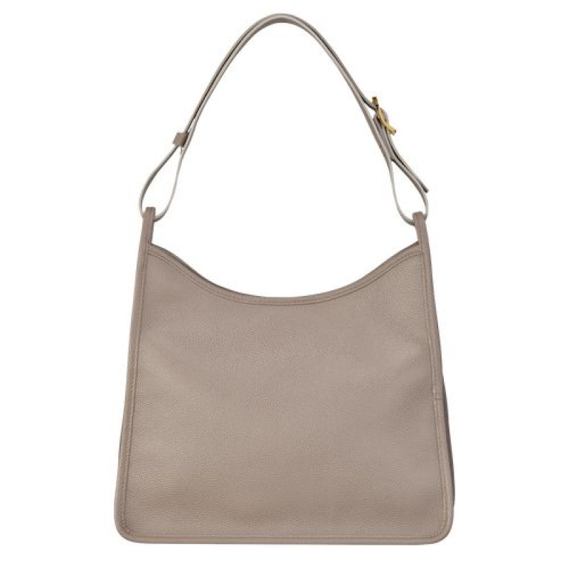 Longchamp Le Foulonne Shoulder bag Turtledove | BJOMA-2473